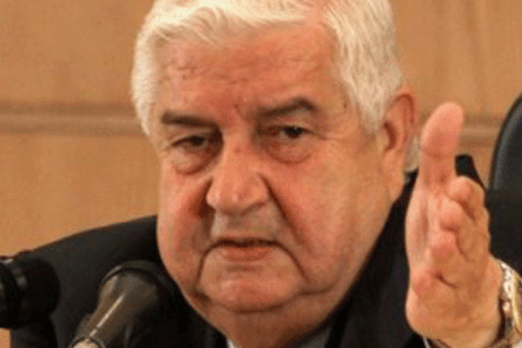 Walid Muallem: a Síria considera as sanções da União Europeia uma "guerra" (Louai Beshara/AFP)
