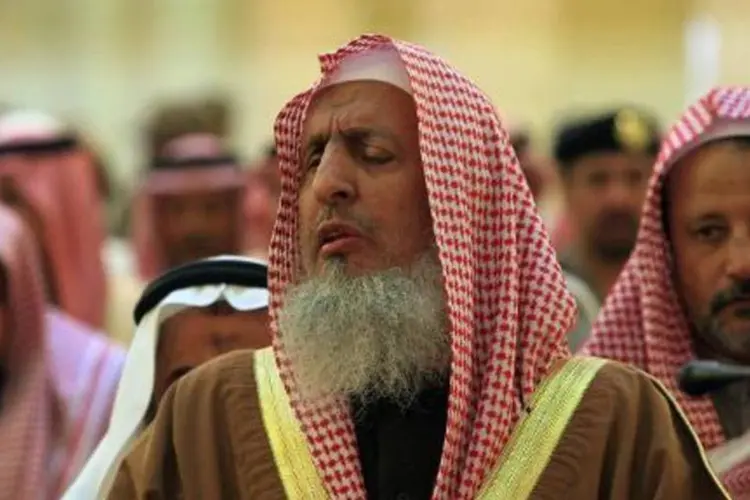 O grande mufti da Arábia Saudita, xeque Abdel Aziz Al-Sheikh (Hassan Ammar/AFP)