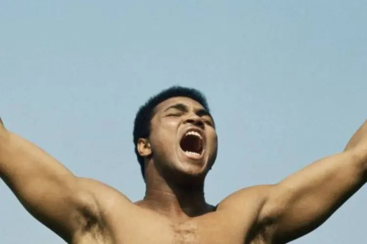 
	Muhammad Ali: Ali espera comemorar seu 73&ordm; anivers&aacute;rio no s&aacute;bado, na casa de um de seus familiares
 (Getty Images)