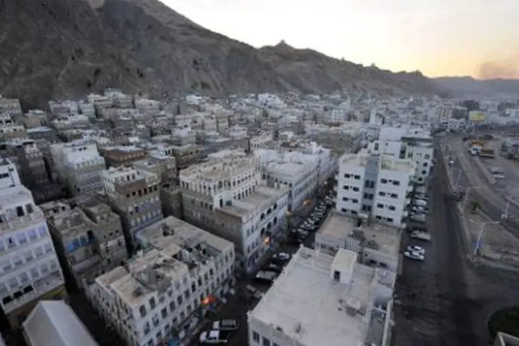 Mukalla, no Iêmen: grupo terrorista consolidou o controle sobre esta cidade, capital de Hadramut (Fawaz Al-Haidari/AFP)