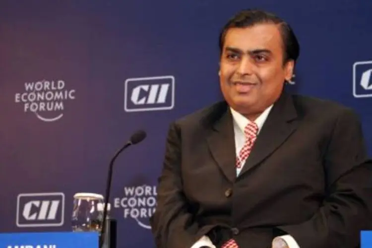 Mukesh Ambani, diretor da Reliance Industries: Forbes diz que ele será o mais rico em 2014