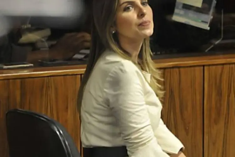 Andressa Mendonça é esposa do empresário envolvido com a exploração de jogos ilegais Carlos Augusto Ramos, o Carlinhos Cachoeira (José Cruz/Agência Brasil)