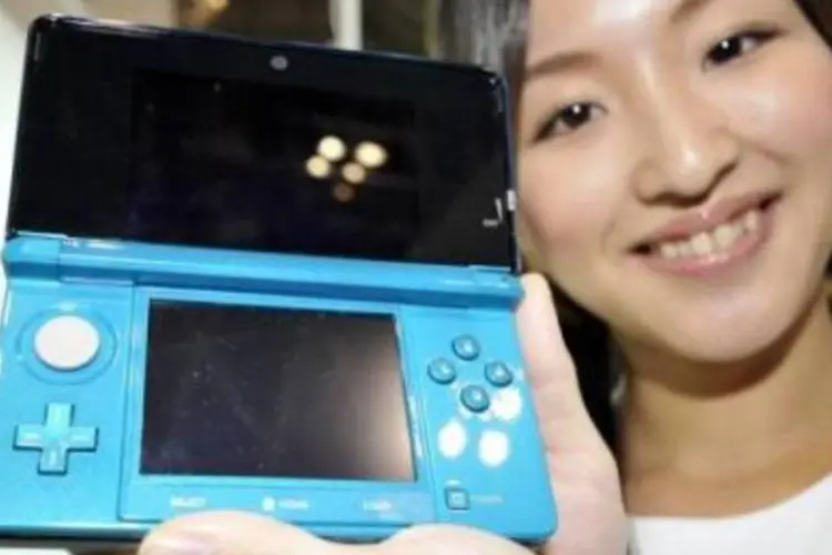 O modelo portátl DS, da Nintendo (Yoshikazu Tsuno/AFP)