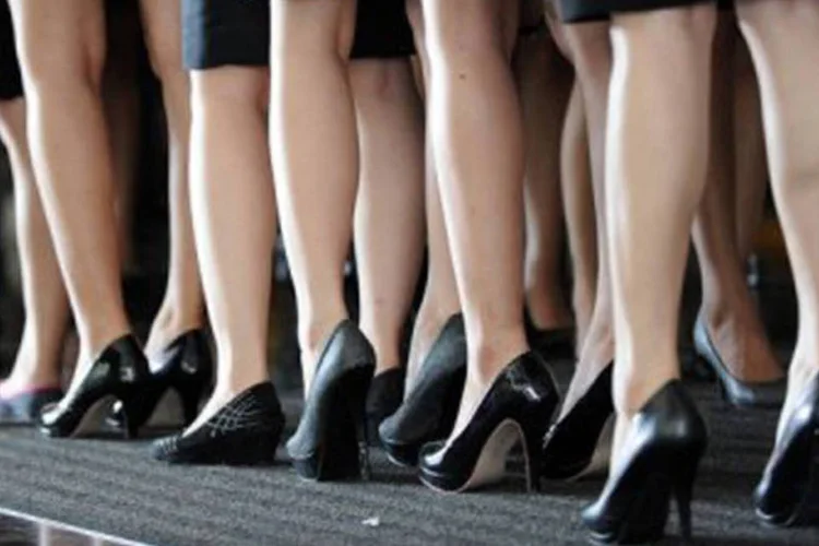 Mulheres: a diferença de rendimento também está relacionada com o ciclo menstrual feminino (Ted Aljibe/AFP)