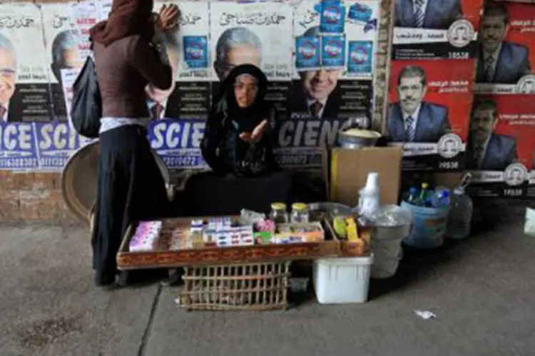 O Egito se prepara para as primeiras eleições presidenciais desde a queda de Hosni Mubarak (©AFP / Mahmud Hams)