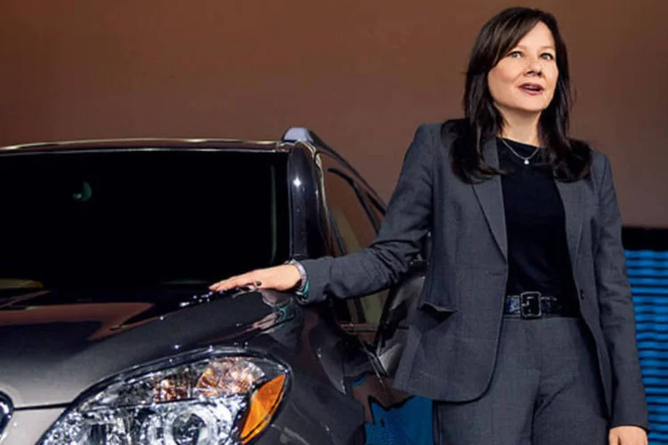 Mary Barra, presidente mundial da GM: primeira mulher em 105 anos de história da montadora (Getty Images / VOCÊ S/A)