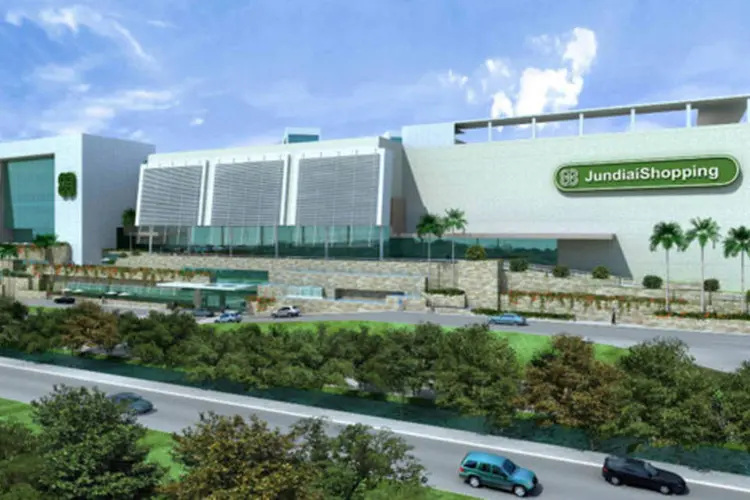 Boneco do novo shopping da Multiplan, em Jundiaí, que deve ser inaugurado em 2012 (Multiplan/Divulgação)