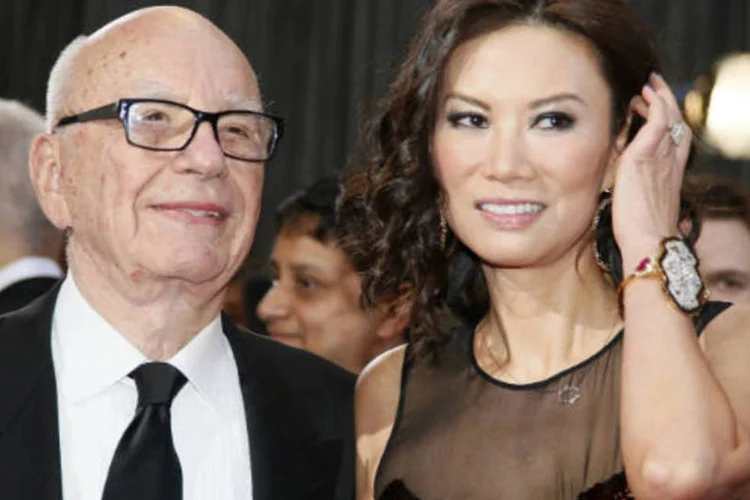 Murdoch, 82, se casou com Wendi Deng, 44, em 1999 (REUTERS/Lucy Nicholson/File)