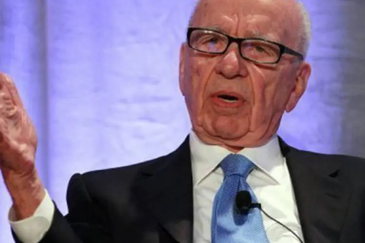 Rupert Murdoch é o presidente da News Corporation
 (Justin Sullivan/Getty Images/AFP)
