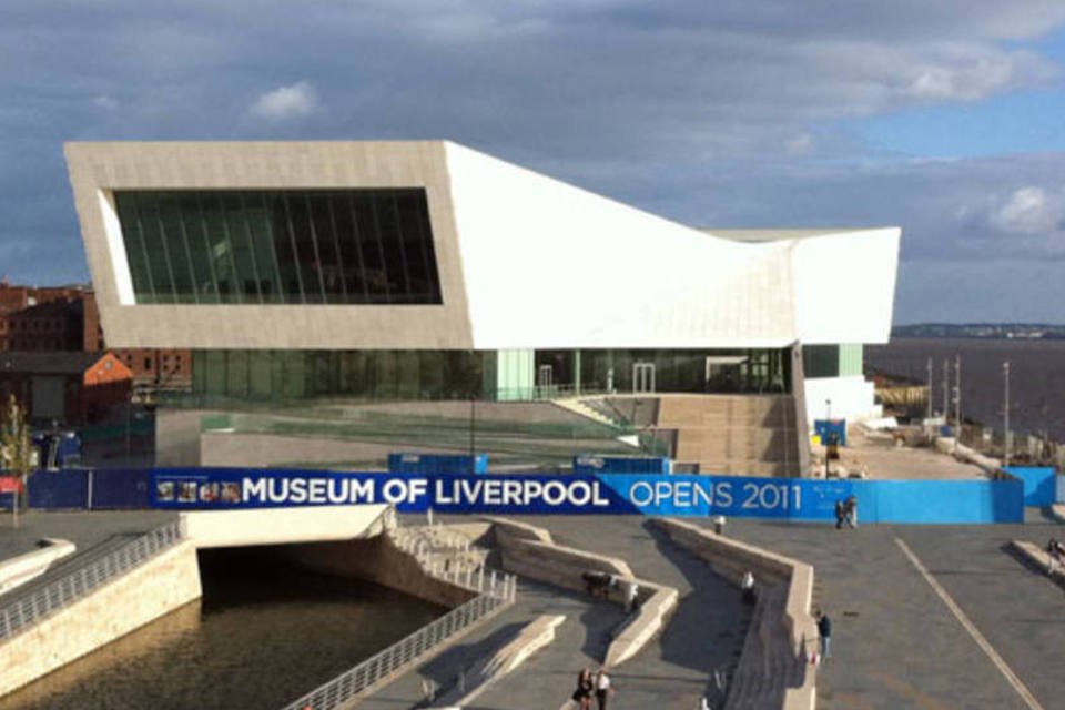 Museu de Liverpool foi inspirado em origamis e navios