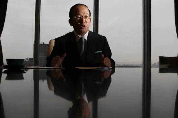 Toshiro Muto durante uma entrevista para a Reuters em Tóquio: anúncio será feito "em breve" sobre um indicado, que terá que ser aprovado por ambas as casas do Parlamento (Yuriko Nakao/Files/Reuters)