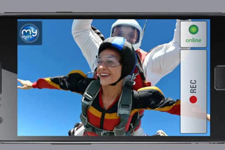O aplicativo MyEyes realiza streaming de vídeo e som pelo Facebook em tempo real (Divulgação)