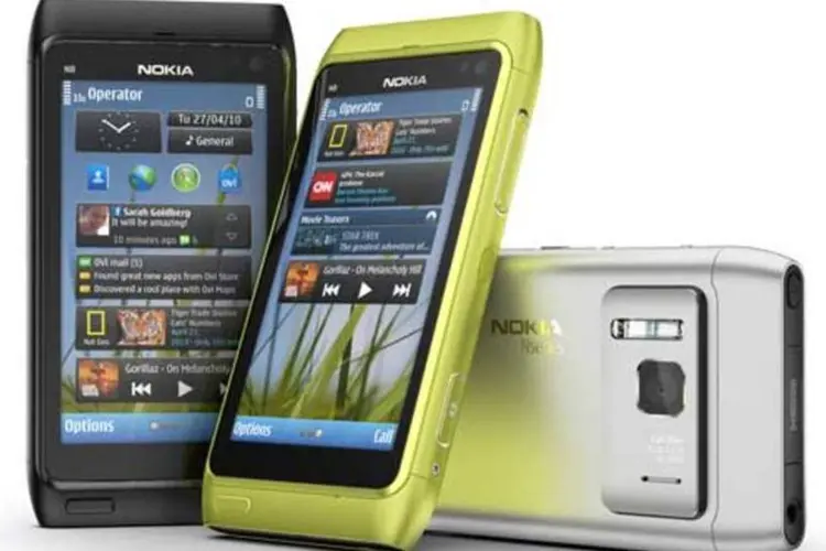 O modelo N8, da Nokia: problemas com a bateria (Divulgação/Nokia)