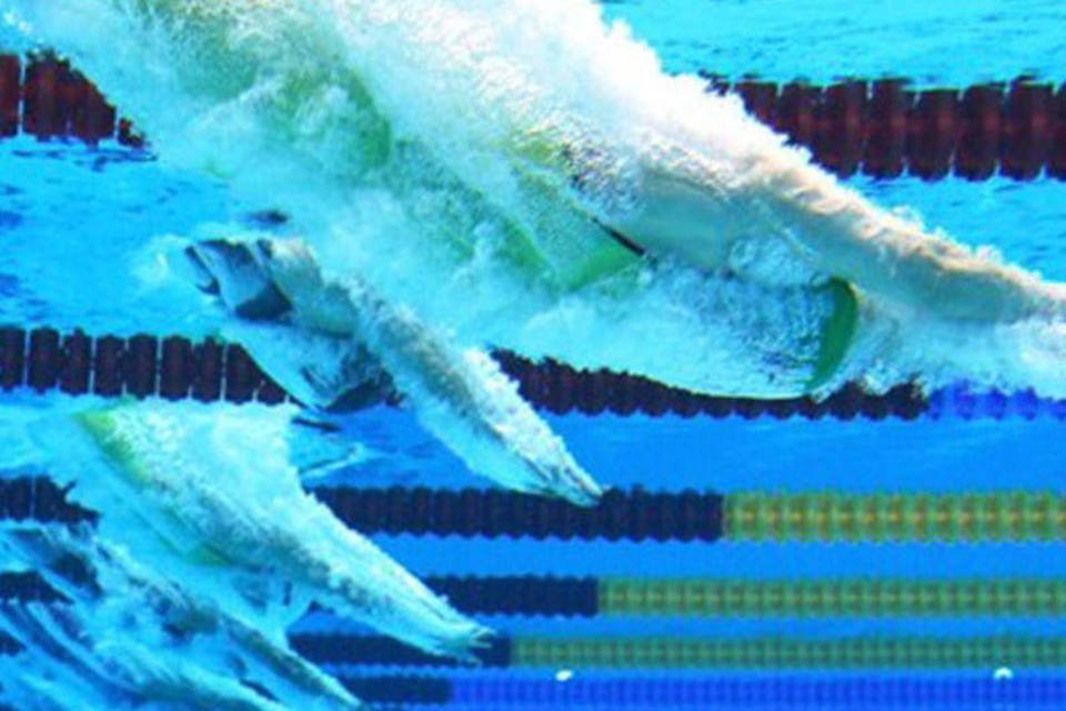 O efeito da água em fotos imperdíveis das Olimpíadas