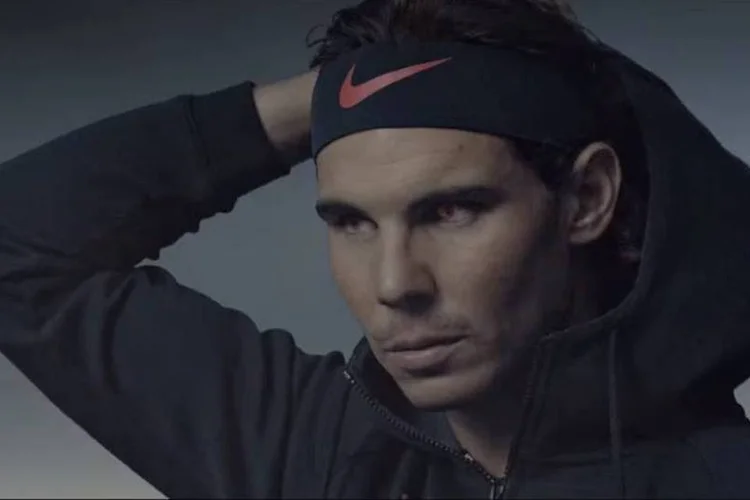 
	Rafael Nadal em propaganda da Kia Motors para promover modelos inspirados nos personagens de &quot;X-Men: Apocalypse&quot;
 (Reprodução/YouTube)