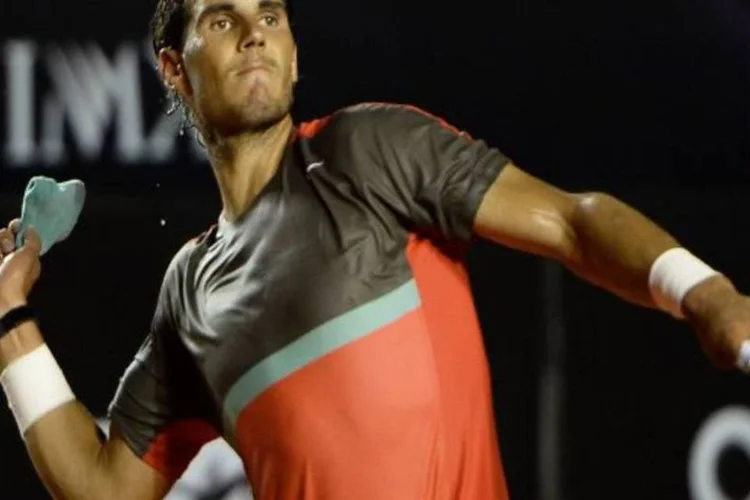 Rafael Nadal no Rio Open: ingresso mais barato para a final de domingo custa R$ 320 (Getty Images)