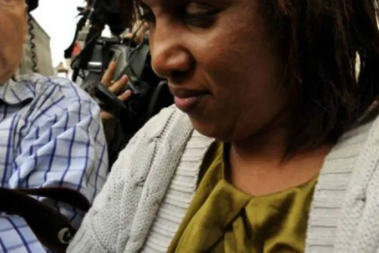 A justiça rejeitou as sete acusações contra Strauss-Kahn diante da incerteza gerada quanto a credibilidade das denúncias de Nafissatou Diallo (foto) (AFP / Timothy A. Clary)