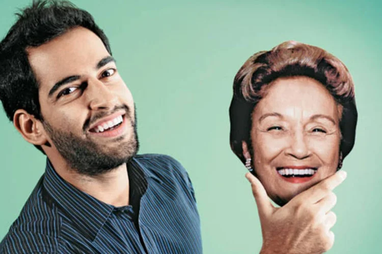 Gustavo, sem a máscara: mudança para conciliar trabalho e humor  (Raul Junior / VOCÊ S/A)