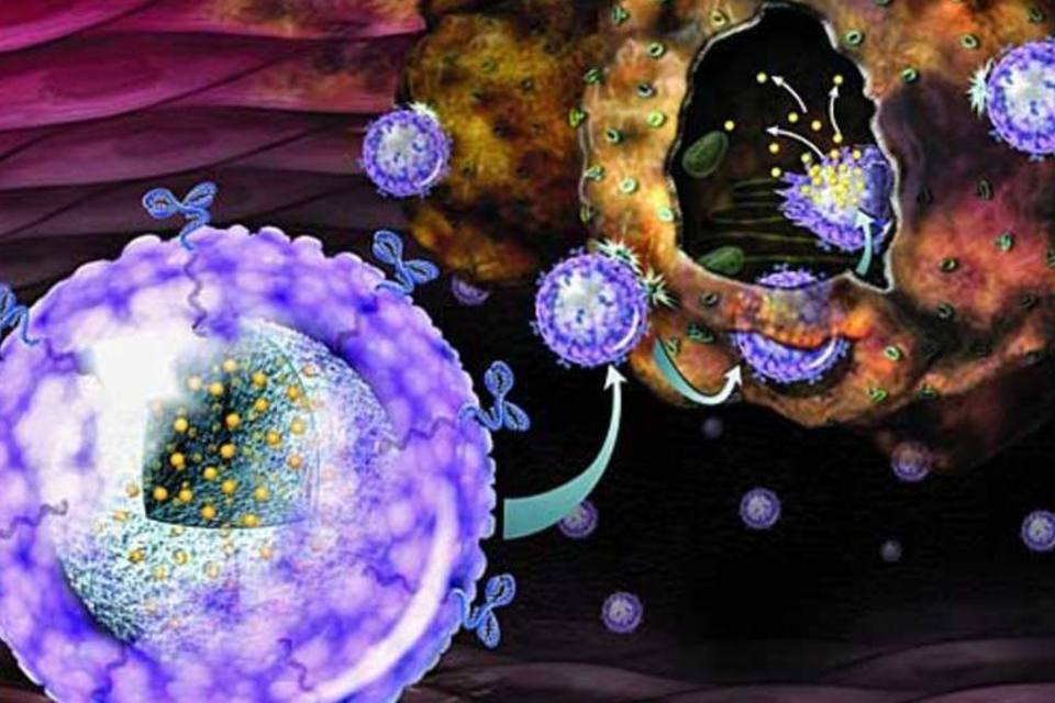 Nanopartículas tornam tratamento contra câncer 40 vezes mais eficaz