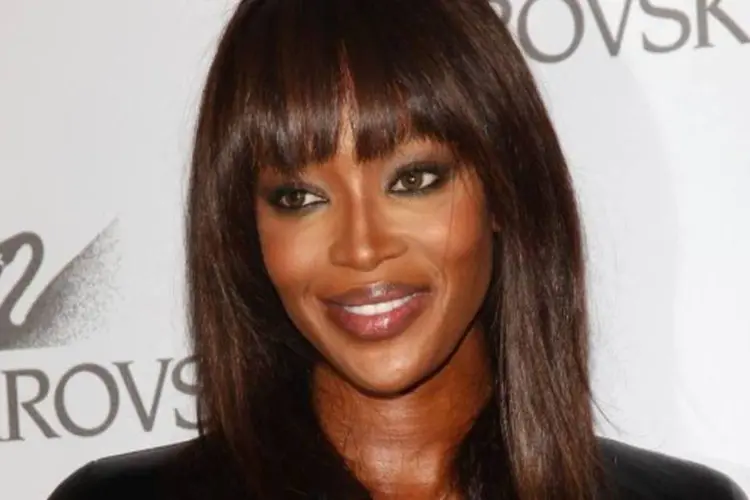 
	Naomi Campbell: top model &eacute; uma das poucas mulheres negras que alcan&ccedil;ou destaque no mundo da moda
 (Getty Images)