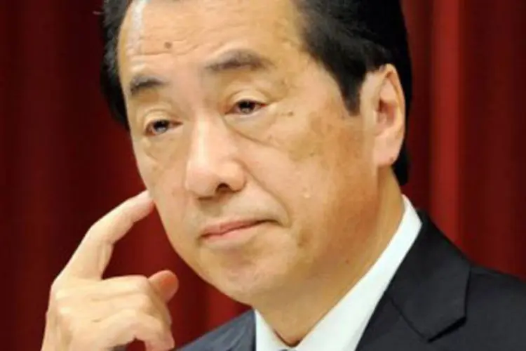 O primeiro-ministro japonês, Naoto Kan: governo considerado muito lento pela população