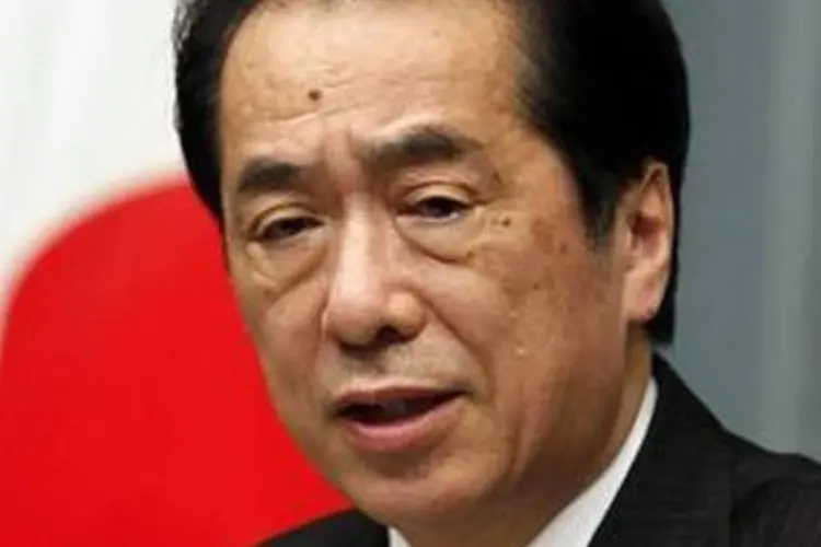 O atual primeiro-ministro e presidente do partido, Naoto Kan prometeu renunciar pela sua atuação no terremoto de 11 de março e a crise nuclear da central de Fukushima (Toru Hanai/Reuters)