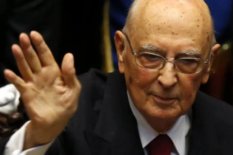 
	Napolitano completou uma r&aacute;pida rodada de consultas com partidos pol&iacute;ticos nesta ter&ccedil;a-feira
 (REUTERS/Tony Gentile)