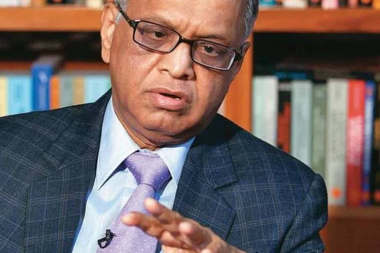 Narayana Murthy: “A longevidade é a melhor medida do sucesso e da qualidade das empresas” (Namas Bhojani/Getty Images)