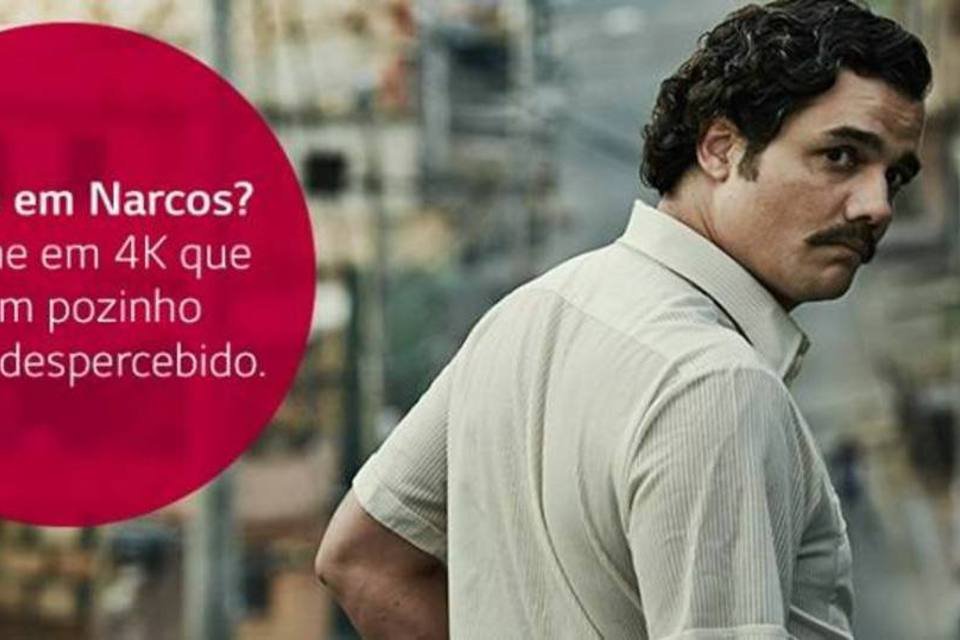 LG cria post com Narcos e duplo sentido no Facebook