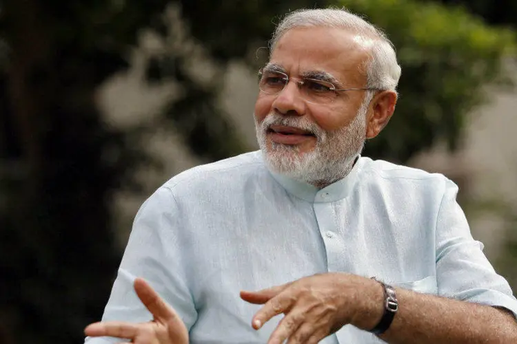 
	Narendra Modi: &quot;governo quer que o mundo veja as tremendas oportunidades que o pa&iacute;s oferece&quot;, disse o primeiro-ministro indiano
 (Amit Dave/Files/Reuters)