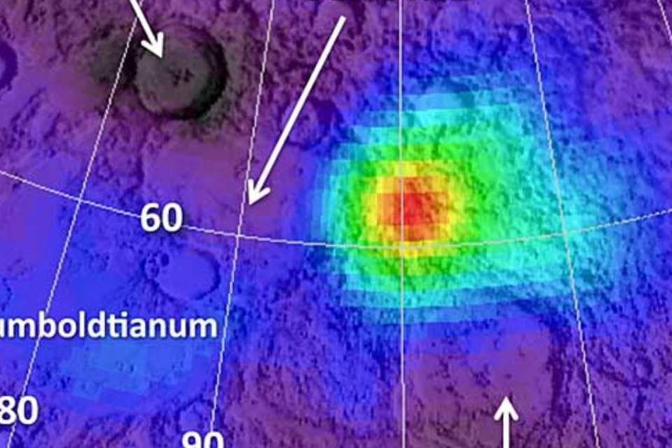 Formação vulcânica rara é descoberta no lado negro da Lua