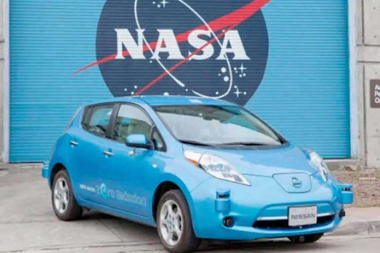 
	NASA e Nissan: ambos ir&atilde;o desenvolver e testar ve&iacute;culos aut&ocirc;nomos que n&atilde;o emitem gases poluentes no centro de pesquisa da ag&ecirc;ncia espacial
 (Divulgação/NASA)