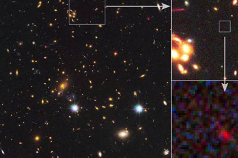 Hubble fotografa galáxia mais distante já observada