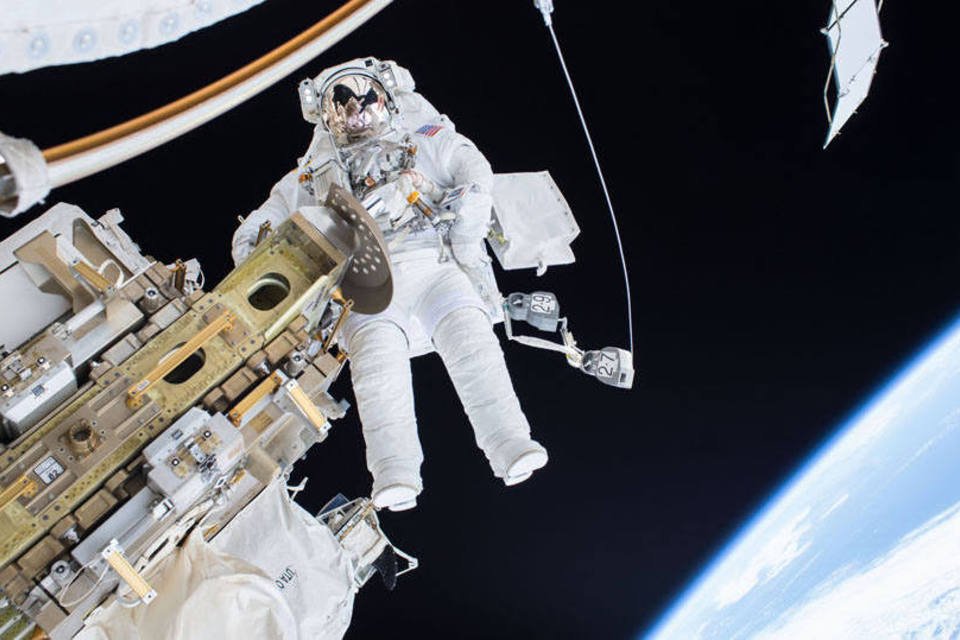 Por que o espaço está arruinando a visão dos astronautas