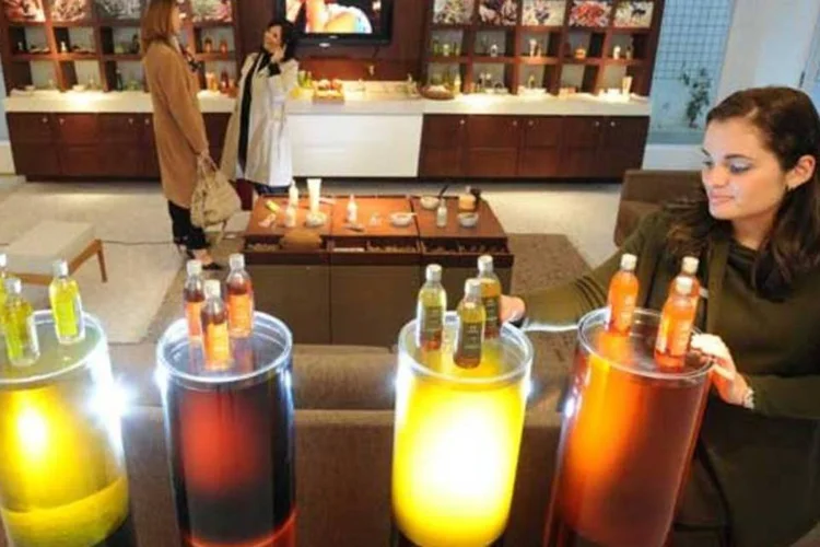 As ações da fabricante de cosméticos têm queda de 23% em 2011 (Germano Lüders/EXAME.com)