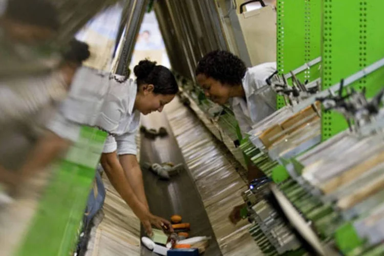 Fábrica da Natura: companhia já apresentou 20 lançamentos neste ano (Fernando Accorsi/Exame)