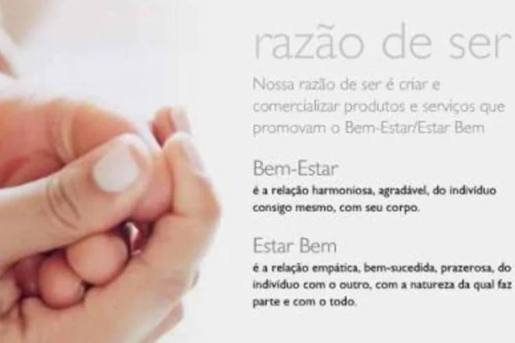 Para Gilson Nunes, o "Bem estar Bem" reflete os valores e as ações da marca Natura (.)