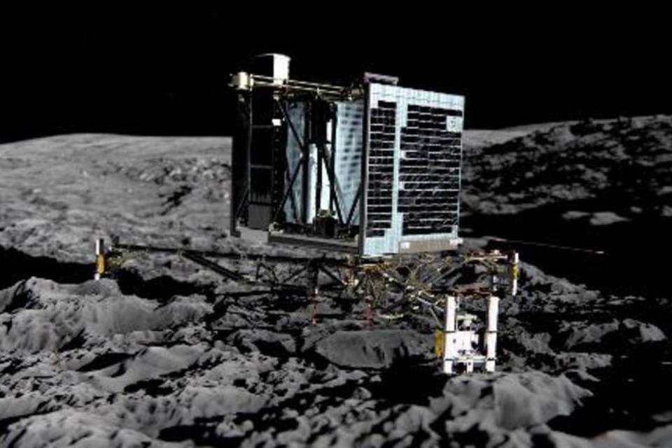 Sonda Rosetta corta comunicação com robô espacial Philae