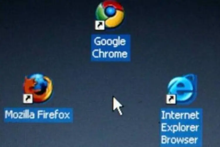 IE lidera o mercado com folga em relação ao Firefox e ao Chrome