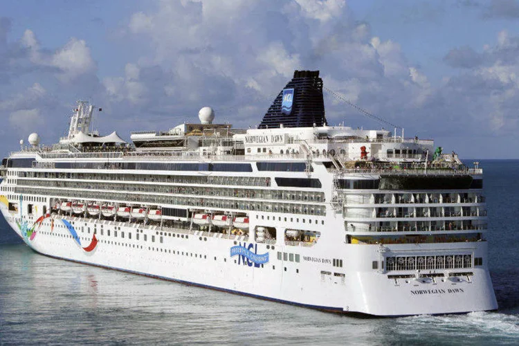 Navio de cruzeiro da Norwegian Cruise Line (Gary Cameron/Files/Reuters)