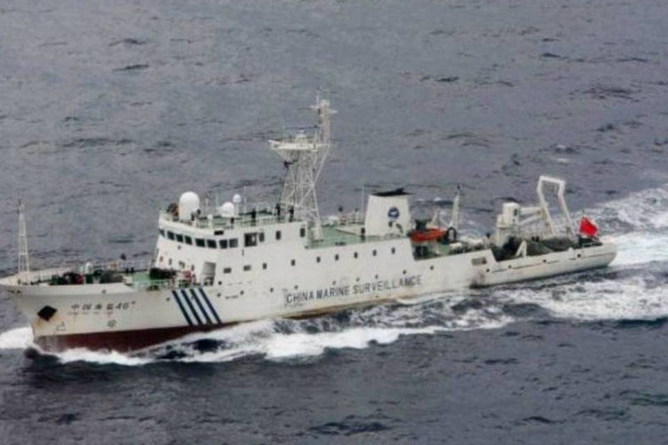 Navios chinês e filipino colidem no Mar da China Meridional