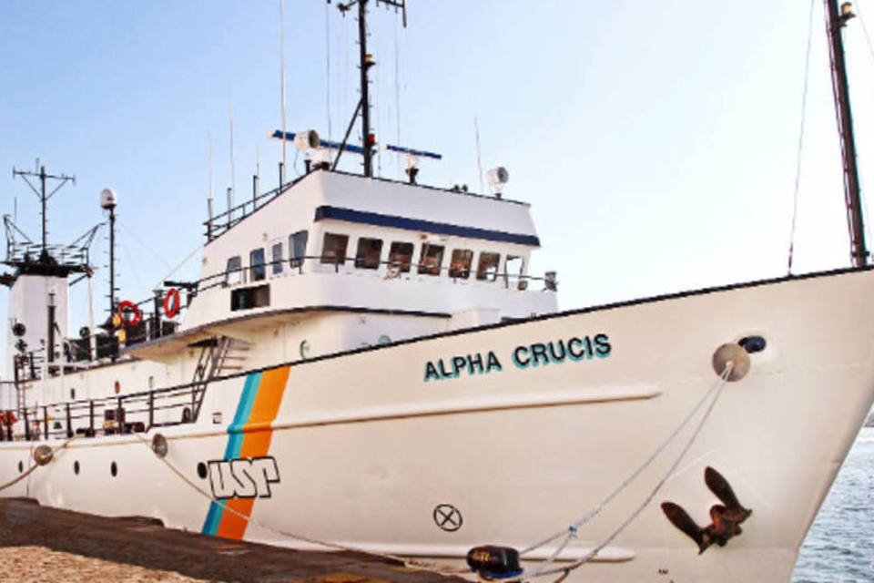 USP inaugura navio oceanográfico Alpha Crucis