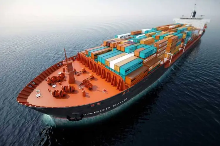 
	Navio cargueiro: se a iniciativa der certo, a tend&ecirc;ncia &eacute; que a Amazon se torne uma armadora global
 (Tomasz Wyszołmirski/Thinkstock)