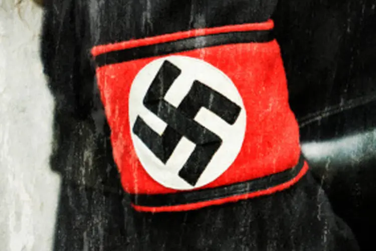 Nazismo: fotos de soldados do Wehrmacht - o exército do regime nazista - foram encontradas penduradas na parede de um quarto do quartel (foto/Getty Images)