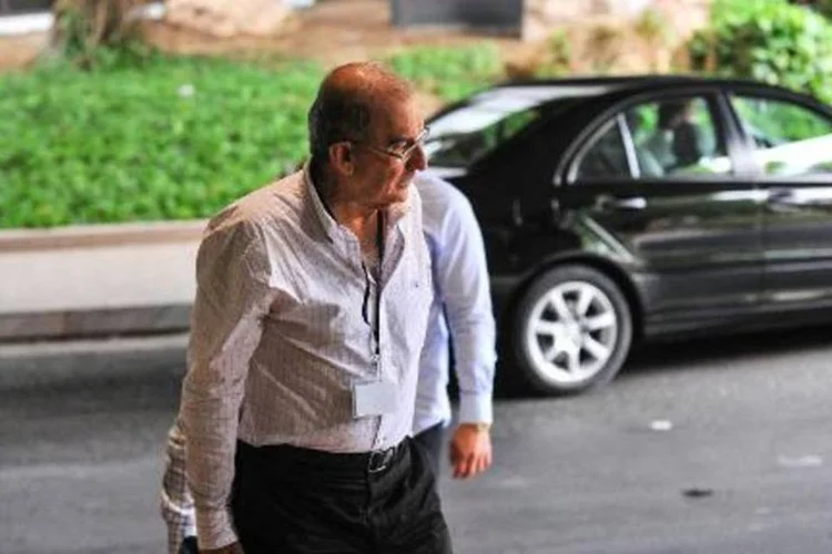O negociador-chefe do governo colombiano nos diálogos de paz com as Farc, Humberto de la Calle (Yamil Lage/AFP)