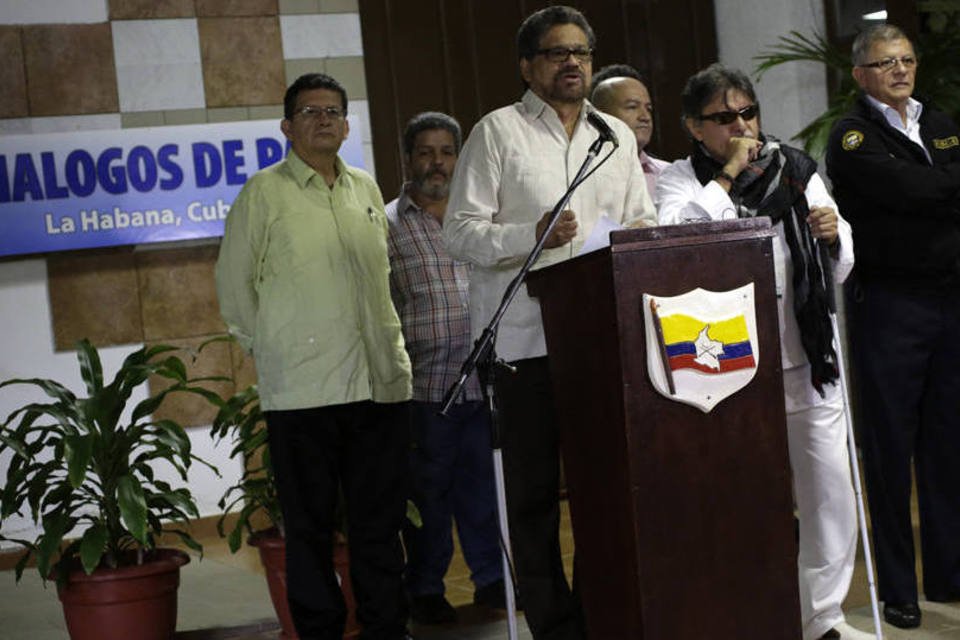 Rebeldes colombianos vão libertar general