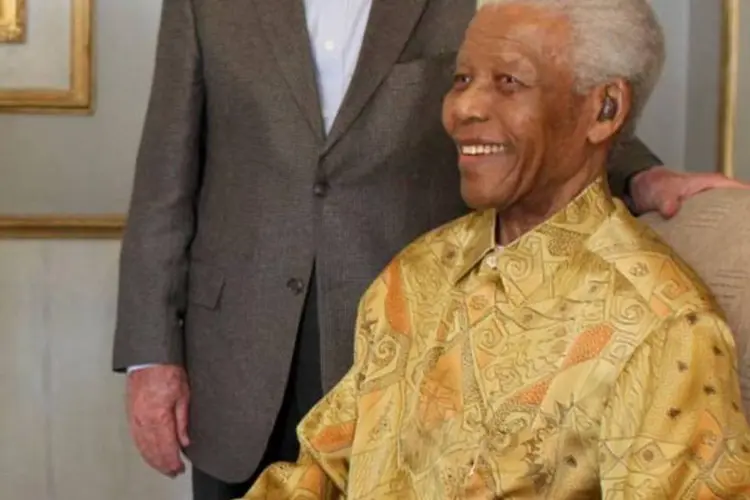 
	Mandela: mesmo ap&oacute;s deixar o poder, Mandela manteve-se como uma voz poderosa no cen&aacute;rio internacional, sobretudo em quest&otilde;es relativas aos direitos humanos
 (Getty Images)