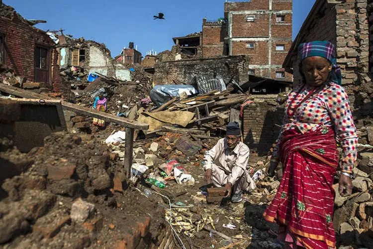 
	Destrui&ccedil;&atilde;o causada ap&oacute;s o terremoto no Nepal: a empobrecida na&ccedil;&atilde;o do Himalaia ainda tenta se recuperar do tremor
 (REUTERS/Athit Perawongmetha)