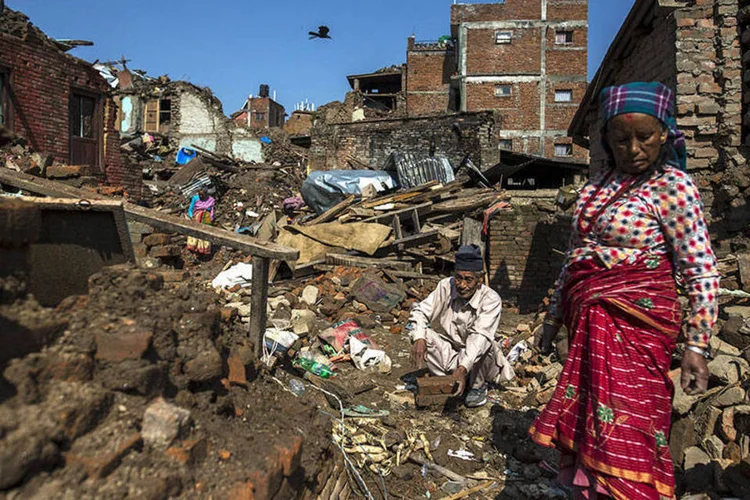 
	Destrui&ccedil;&atilde;o causada ap&oacute;s o terremoto no Nepal: a empobrecida na&ccedil;&atilde;o do Himalaia ainda tenta se recuperar do tremor
 (REUTERS/Athit Perawongmetha)