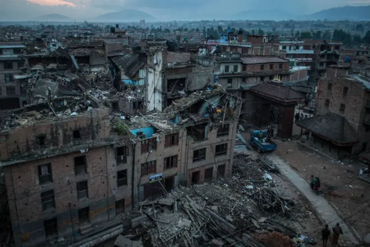 
	Terremoto no Nepal: 131.500 militares e policiais participam na opera&ccedil;&atilde;o de salvamento
 (Getty Images)